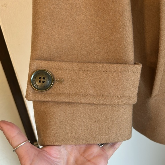 LONDON FOG HOODED COAT IN CAMEL SIZE M - Picture 6 of 15